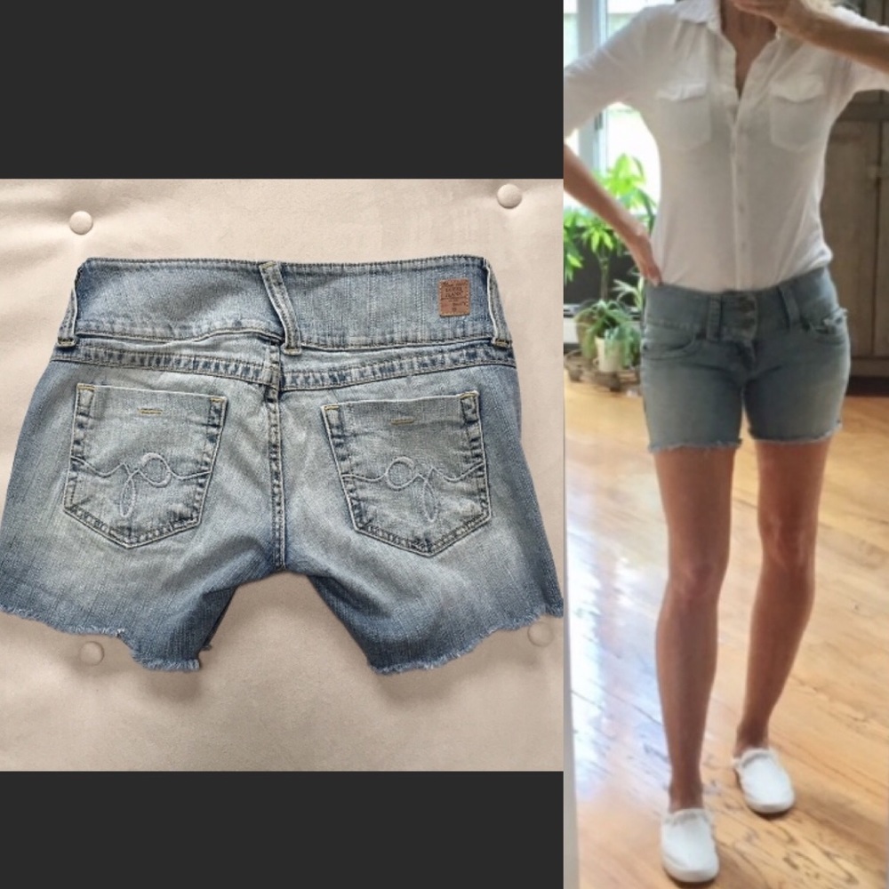 Guess Cut-Off Denim Jean Shorts